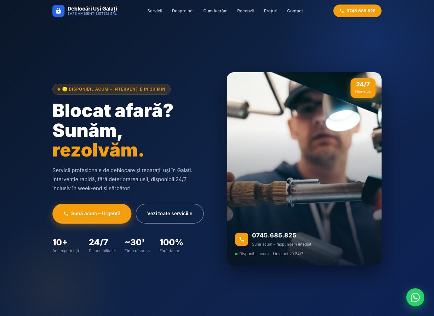 Deblocări Galați