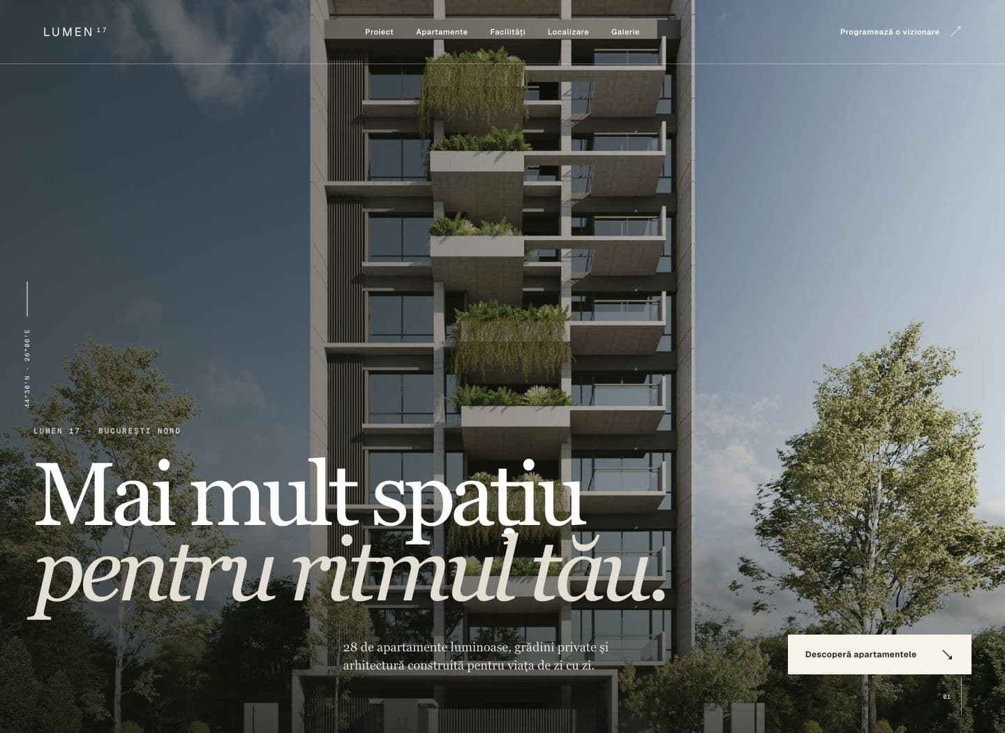 LUMEN 17 Residences property landing page